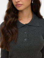 Vero Moda Strik - Siljerib - Grey