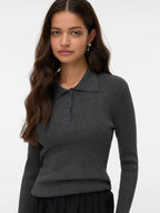 Vero Moda Strik - Siljerib - Grey
