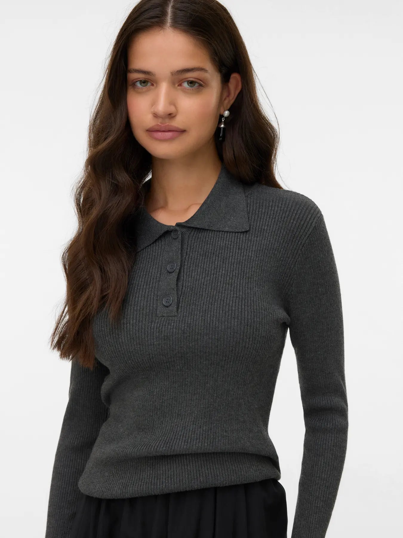 Vero Moda Strik - Siljerib - Grey