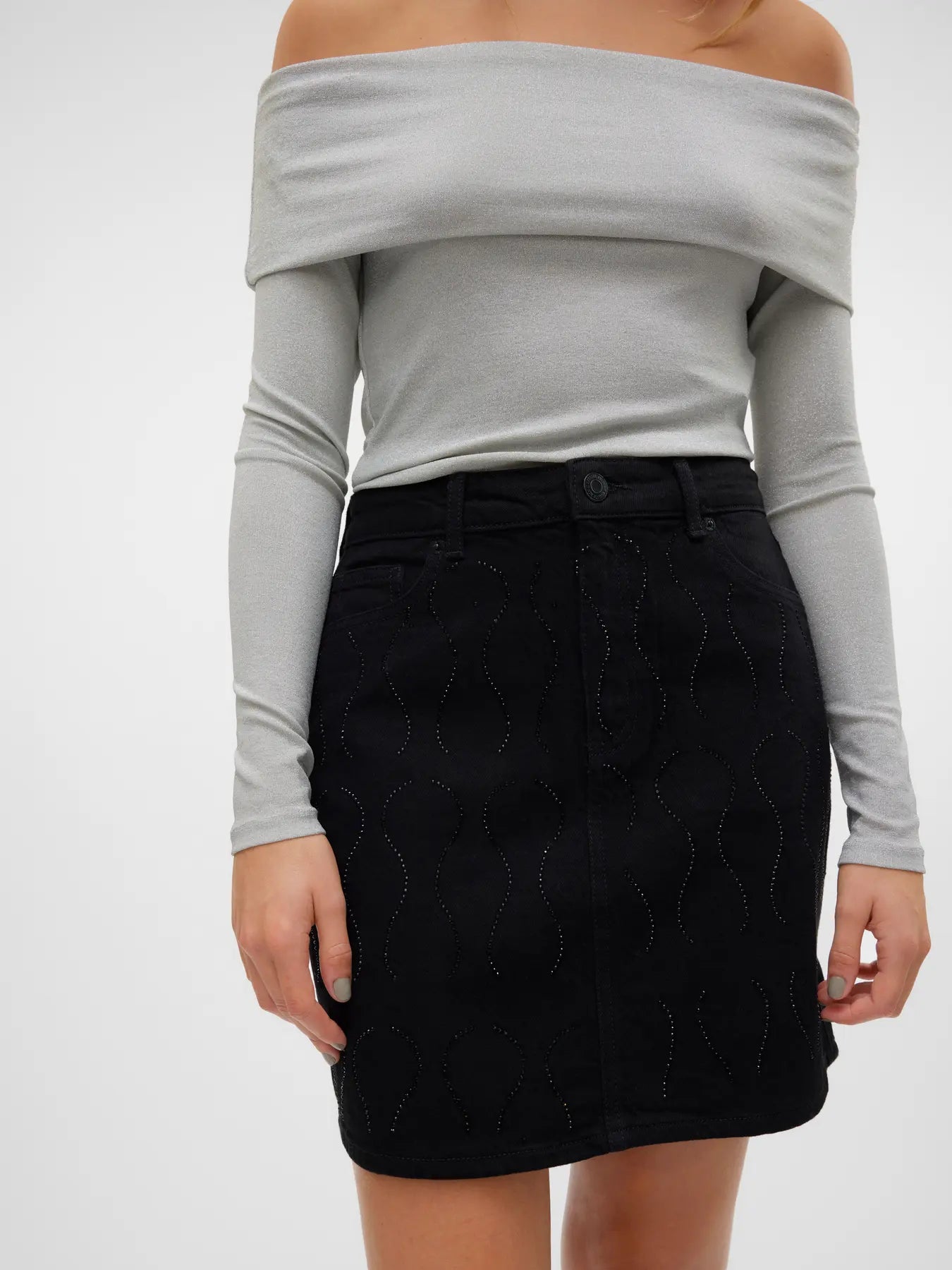 Vero Moda Nederdel - Tessa Rhine - Black