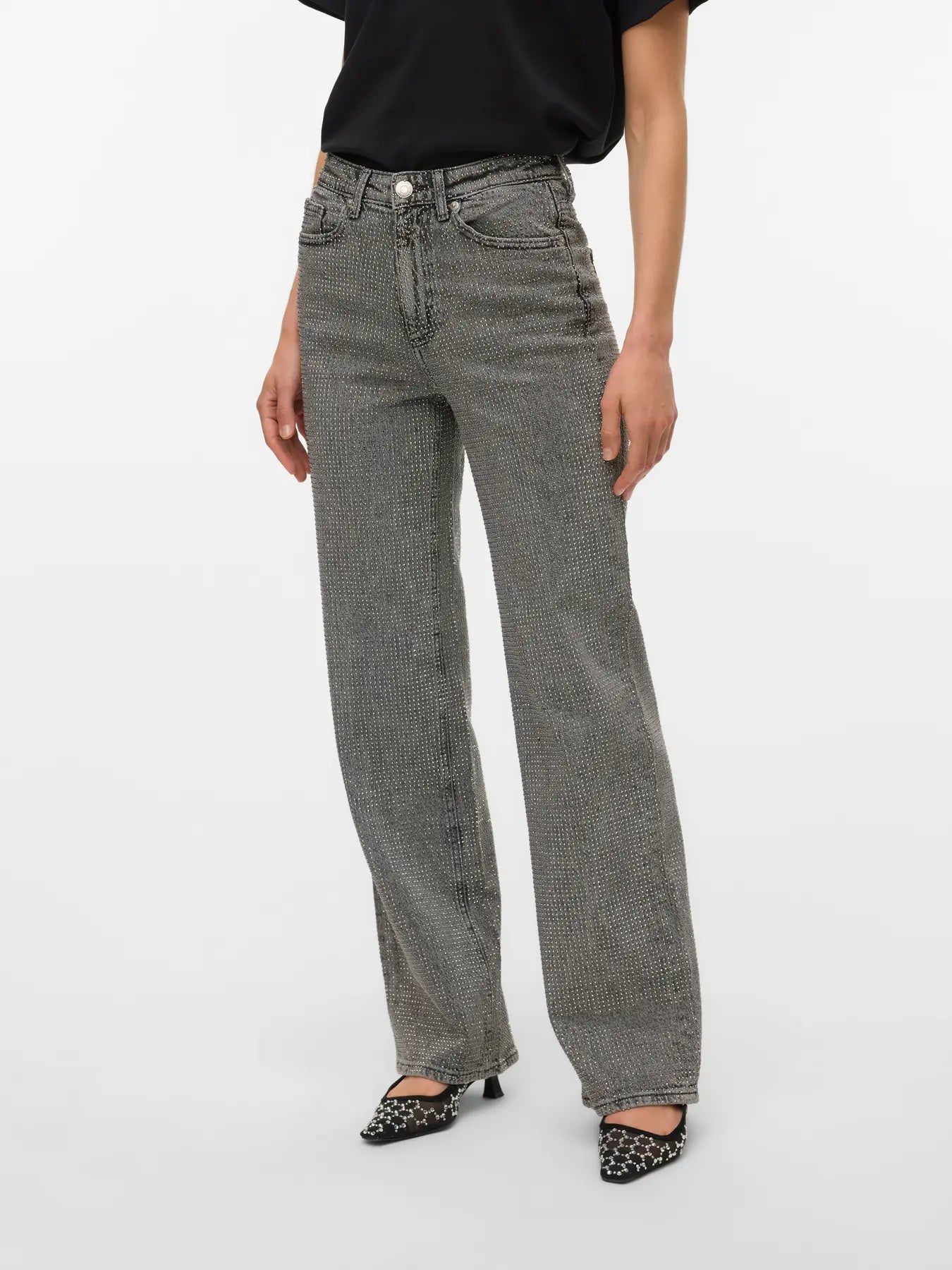 Vero Moda Jeans - Tessa Rhine - Grey