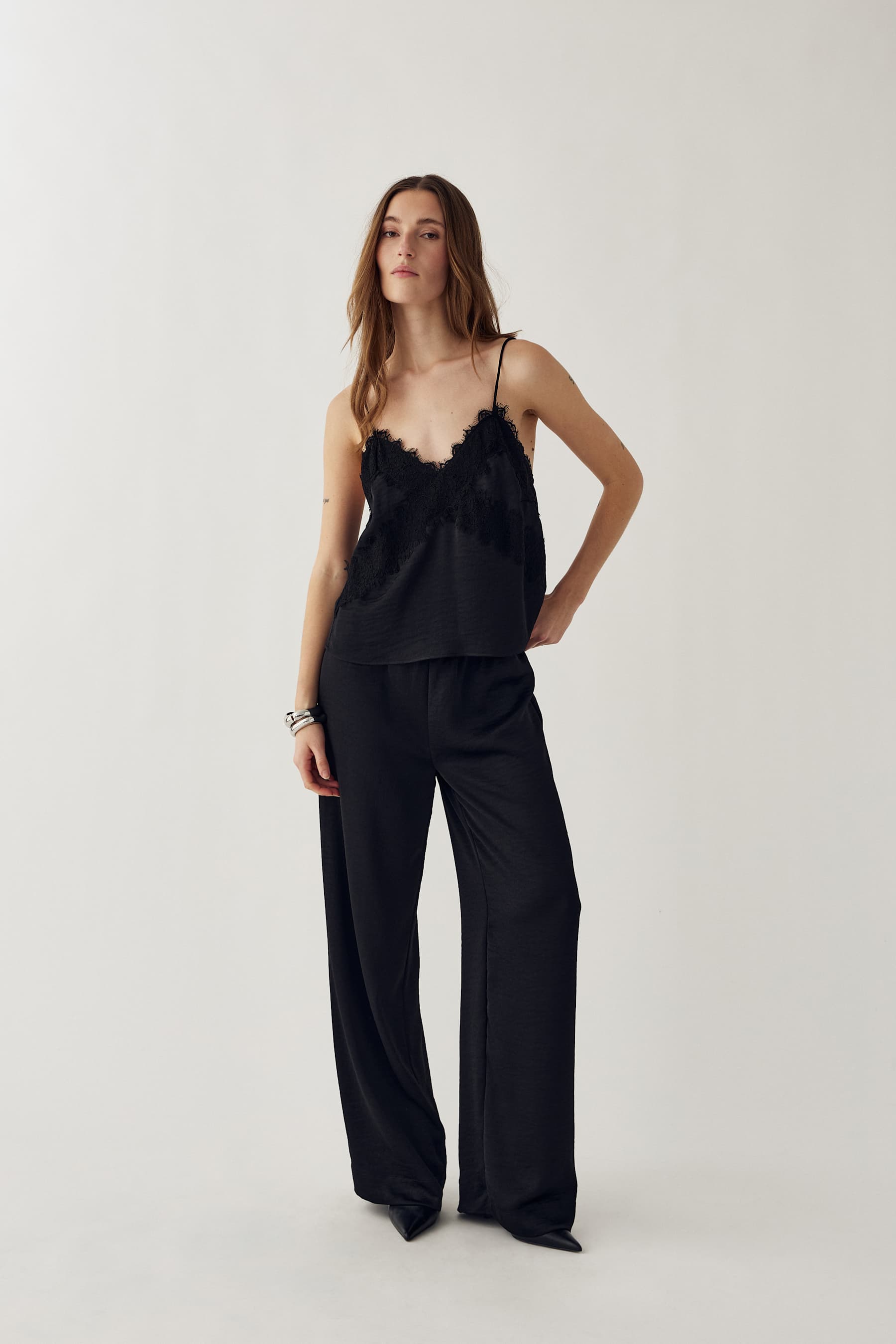 Noella Top - N-Mandie - Black