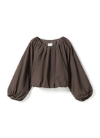 Noella Bluse - N-Margie - Chocolate