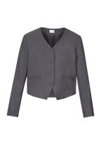 Sisters Point Blazer - Nope-bl - Grey