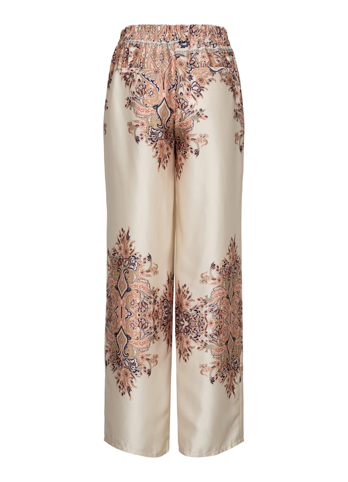Liberte Bukser - Wennise - Creme Paisley