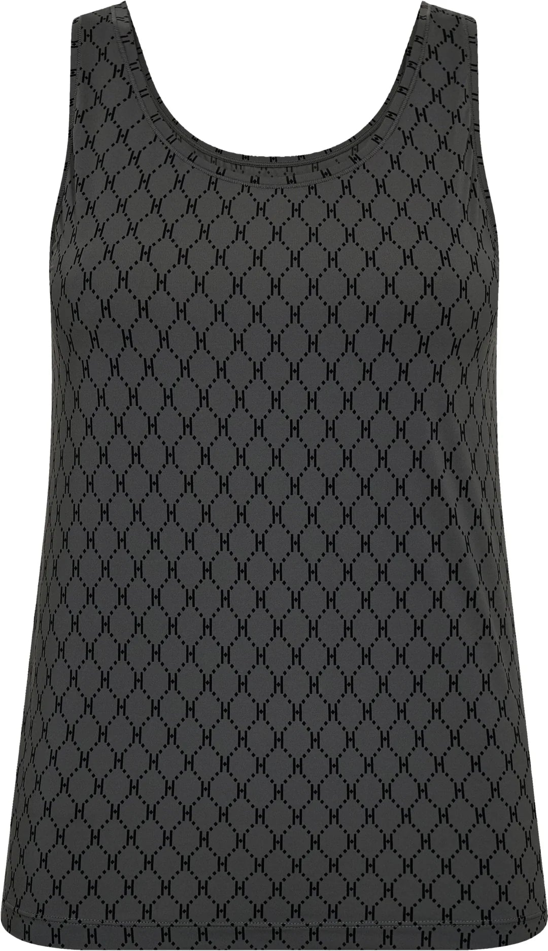 Hype The Detail Singlet Top - 2-pak H-Logo - Grey/Black