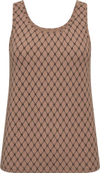 Hype The Detail Singlet Top - 2-pak H-Logo - Nude/Black