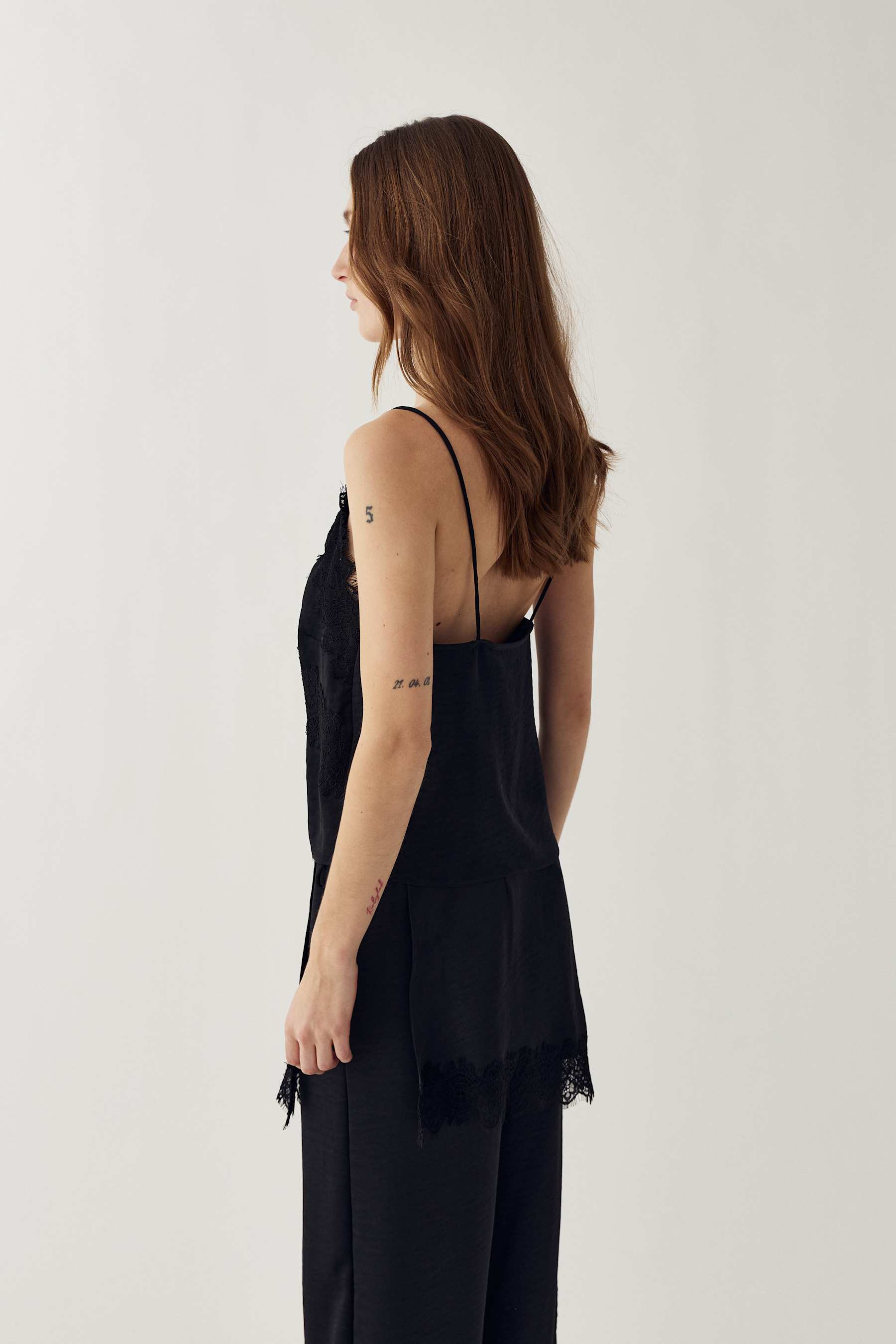 Noella Top - N-Mandie - Black