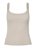 Pieces Top - May Strap - Beige