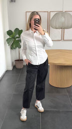 Pieces Skjorte - Sussi - White