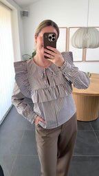 Liberte Bukser - Freddy Wide - Nougat Brown