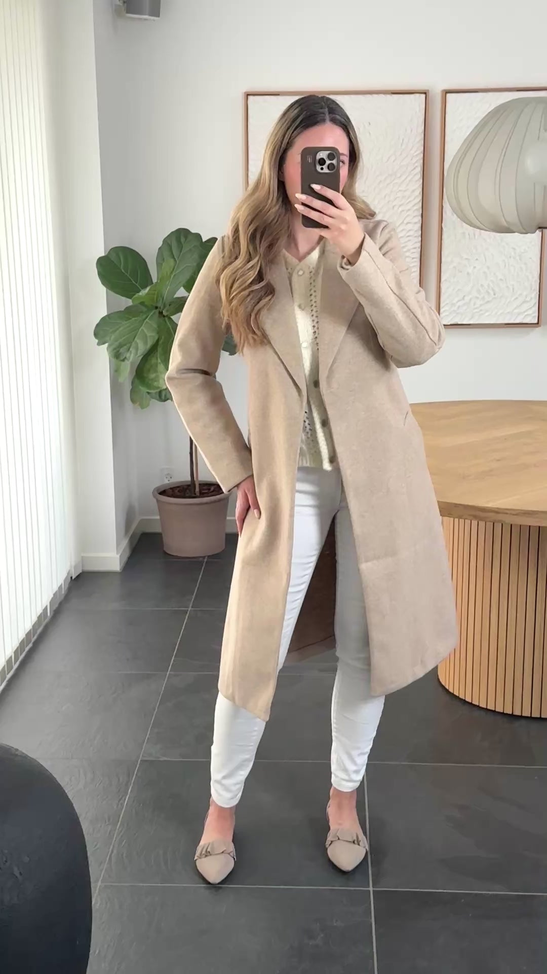 Vero Moda Jakke - Fortuneaya - Beige