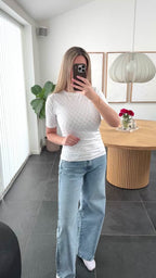 Hype The Detail T-shirt - H-logo - White