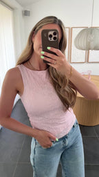 Vero Moda Top - Doris - Pink-A-Boo