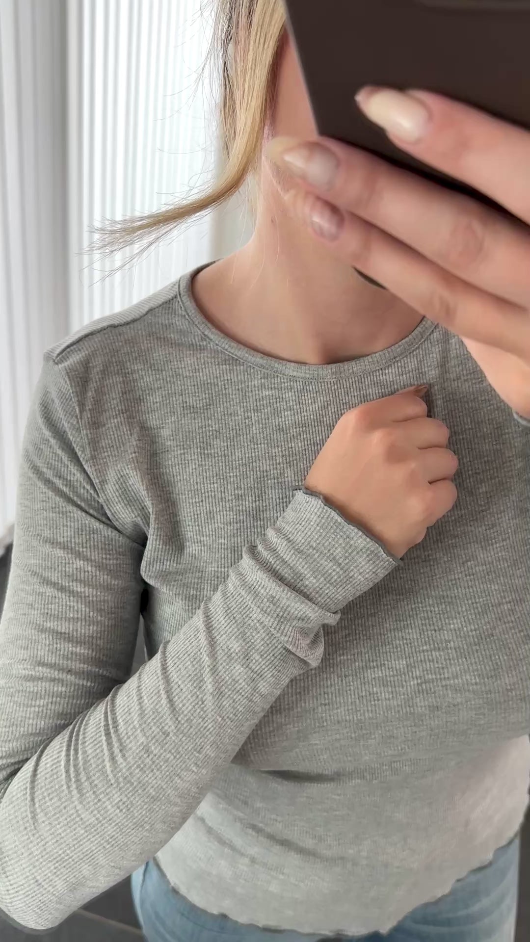 Liberte Bluse - Natalia - Grey