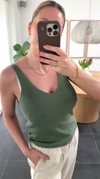 Vero Moda Top - Newlex Sun - Green