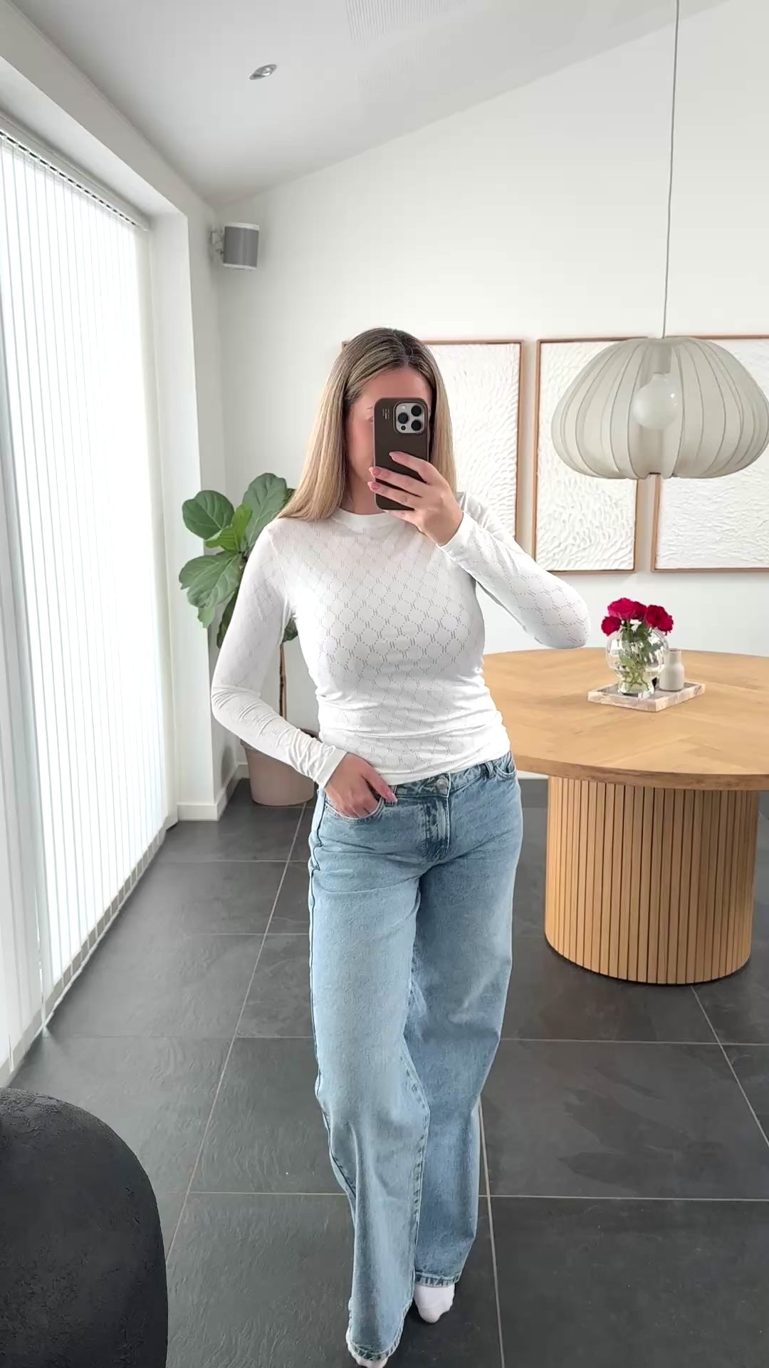 Hype The Detail Bluse - H-logo - White