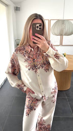 Liberte Skjorte - Wennise - Creme Paisley
