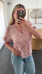 Liberte Bluse - Fia - Rose