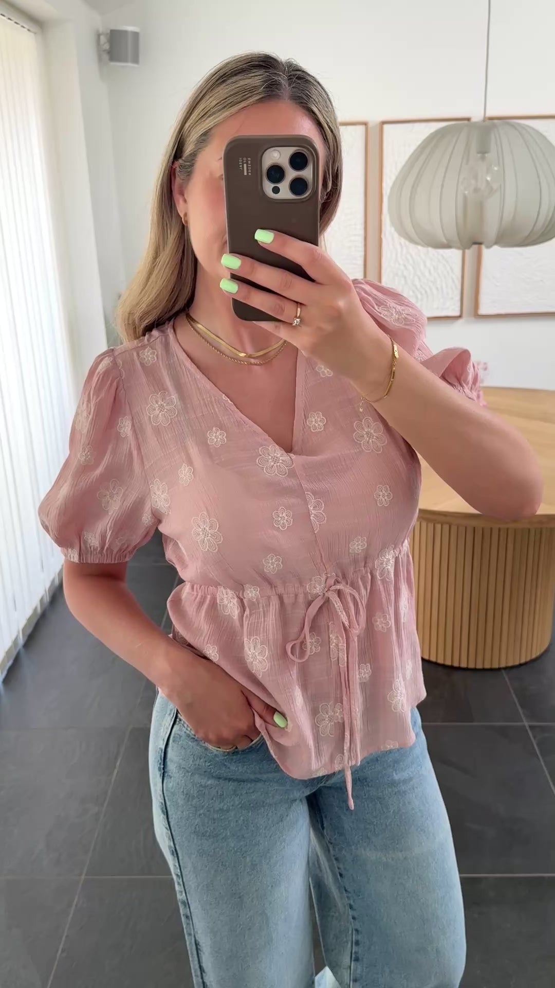 Liberte Bluse - Fia - Rose