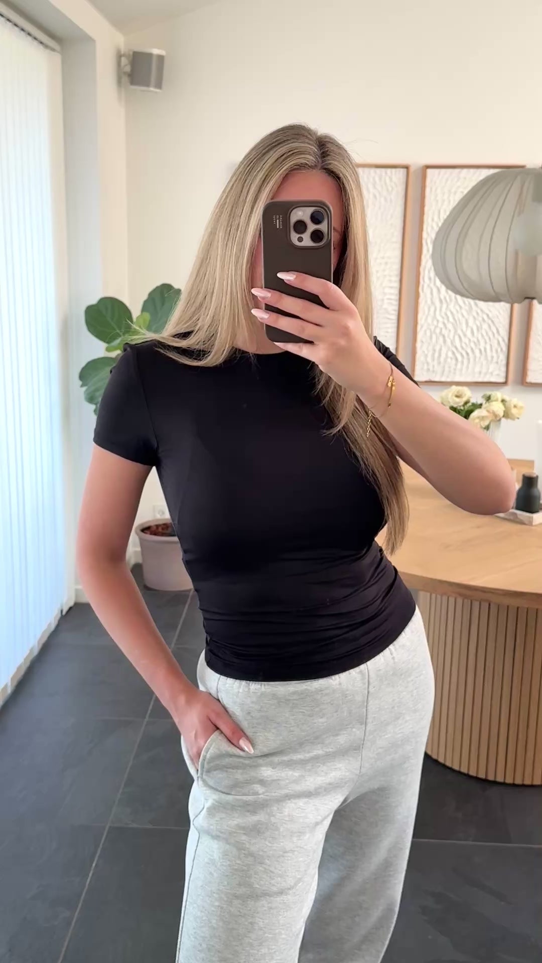 Pieces T-Shirt - Lula - Black