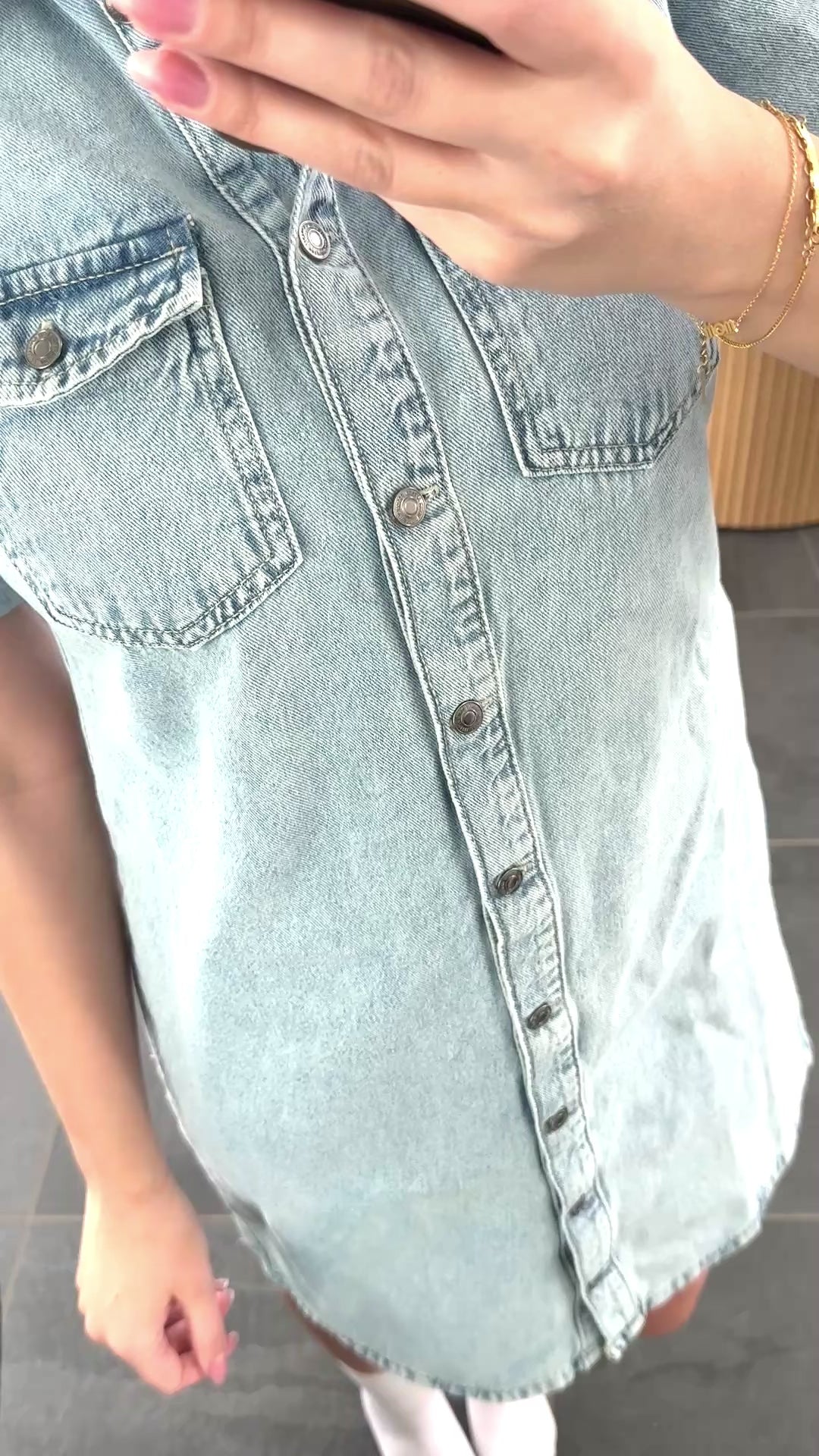 Vero Moda Kjole - Jennie - Denim - Blue