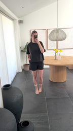 Pieces Shorts - Chilli Summer - Dark Grey