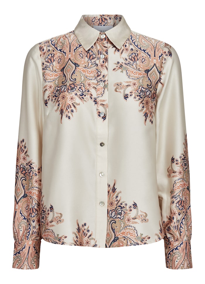Liberte Skjorte - Wennise - Creme Paisley