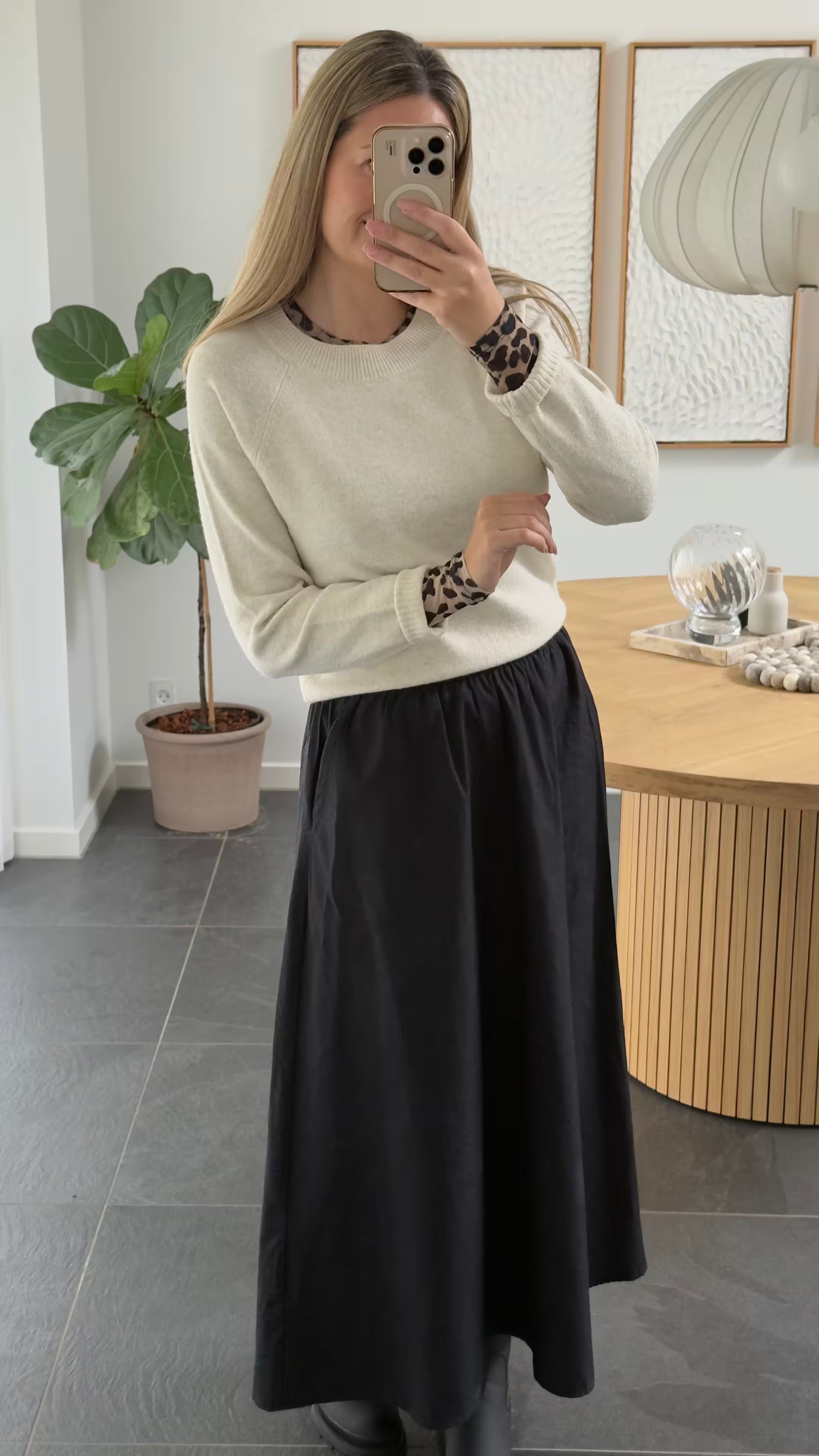 Vero Moda Nederdel - Charlotte - Black