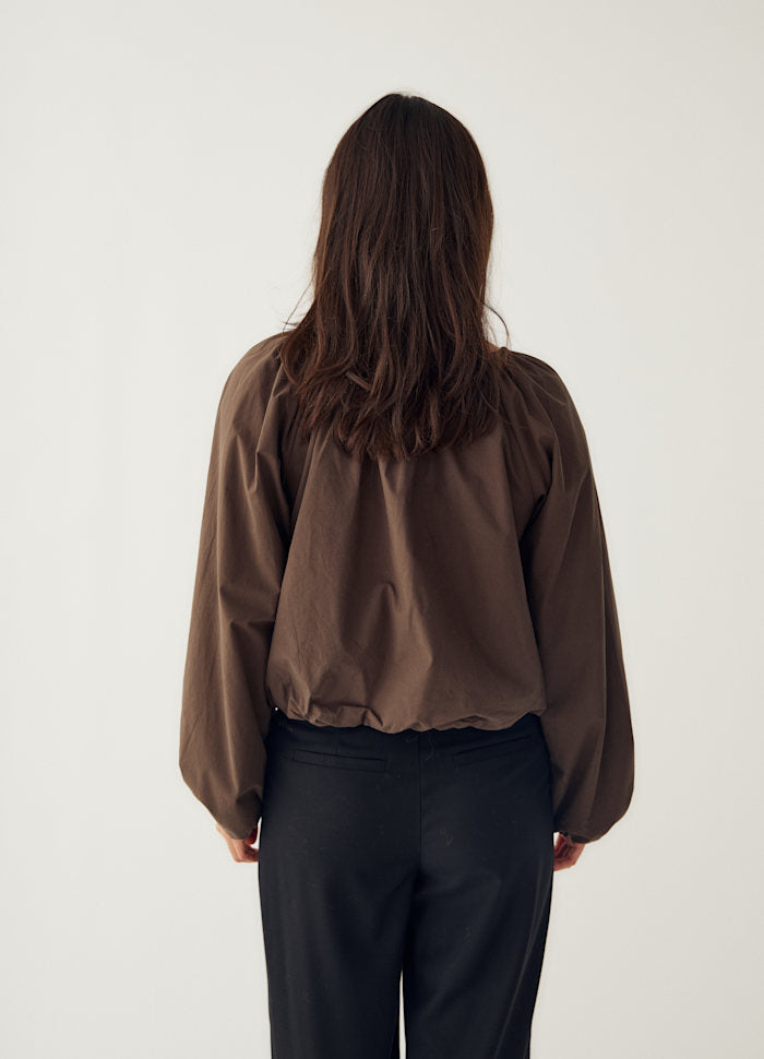 Noella Bluse - N-Margie - Chocolate